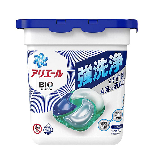 Ariel Gelball 4D Laundry Detergent Clean and refreshing scent body / សាប៊ូដុំសម្រាប់បោកខោអាវ